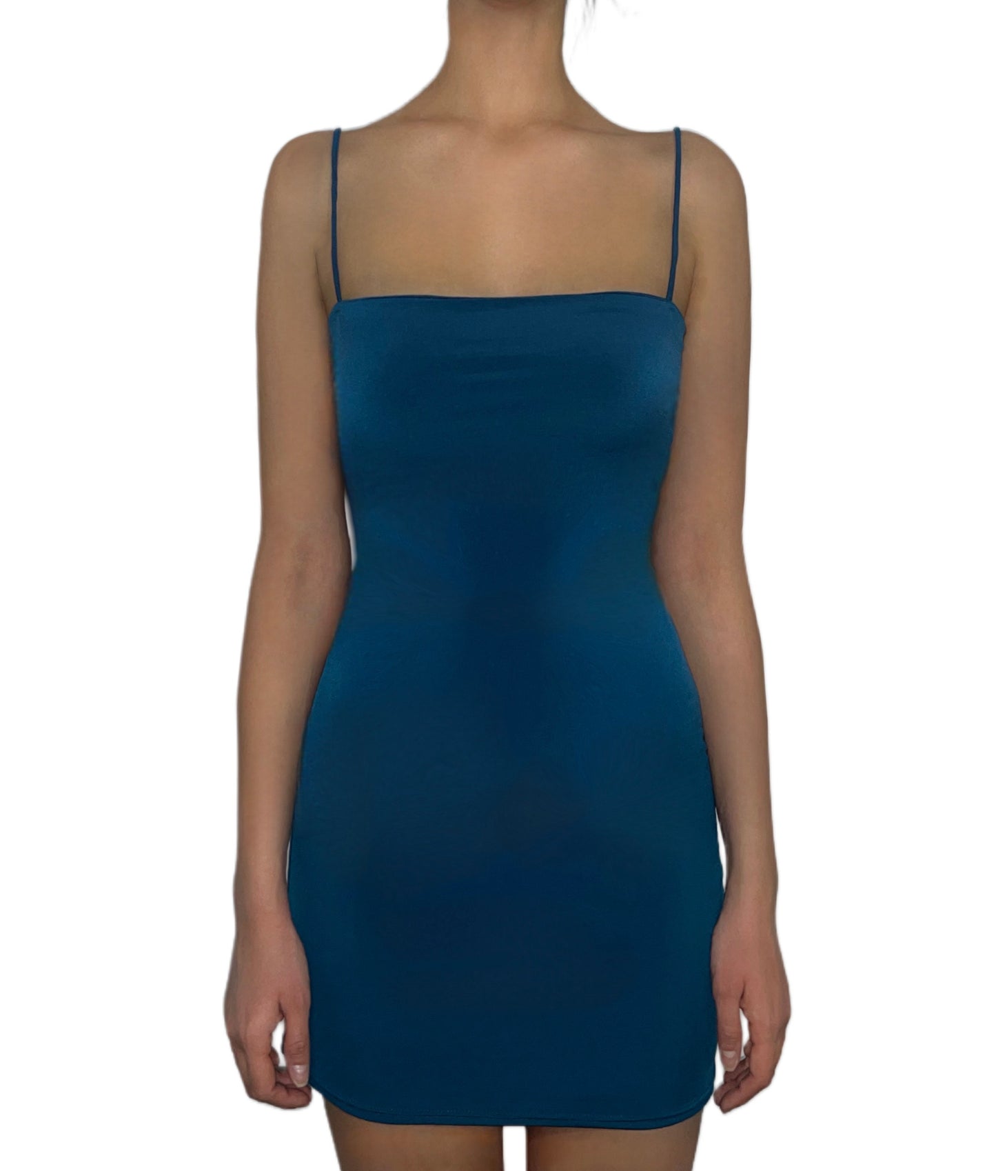 Blue Short Tight Dress
