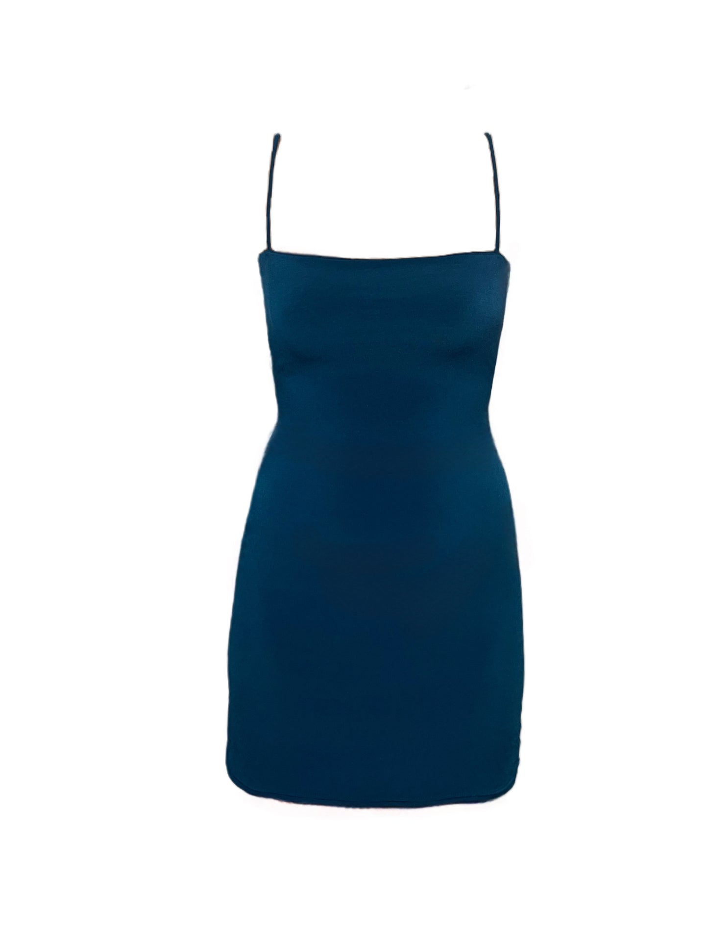 Blue Short Tight Dress